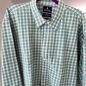 New Mens Stafford Dress Shirt